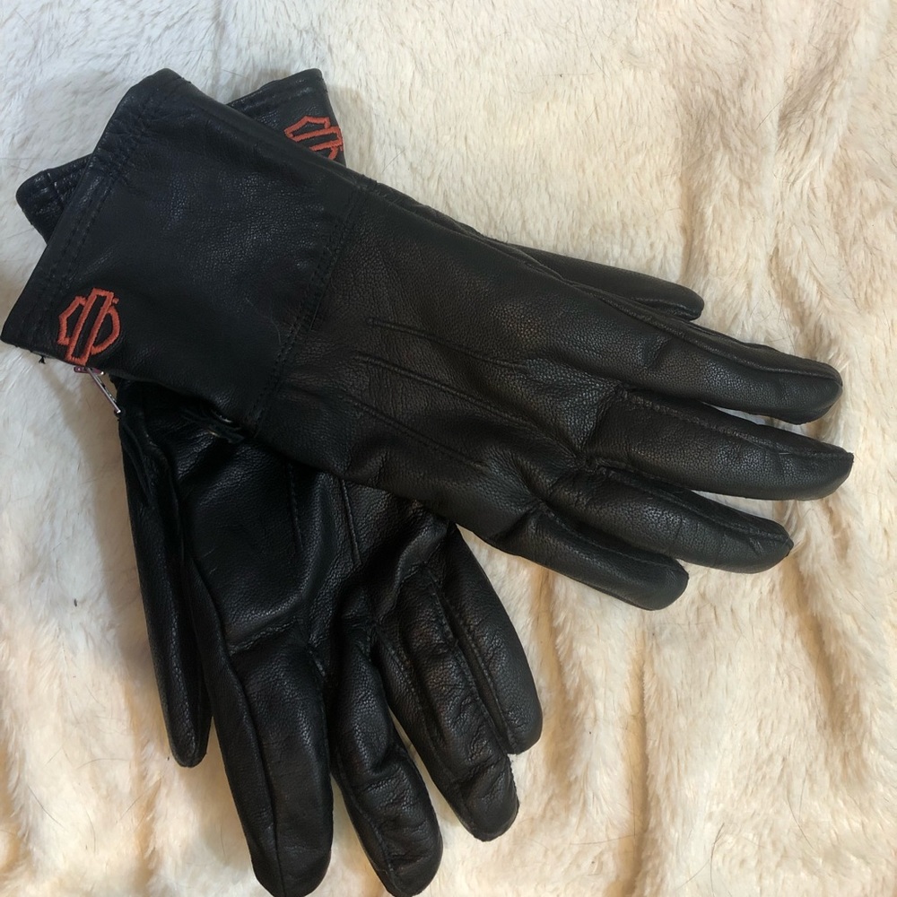 Harley Davidson 100% Leather Gloves